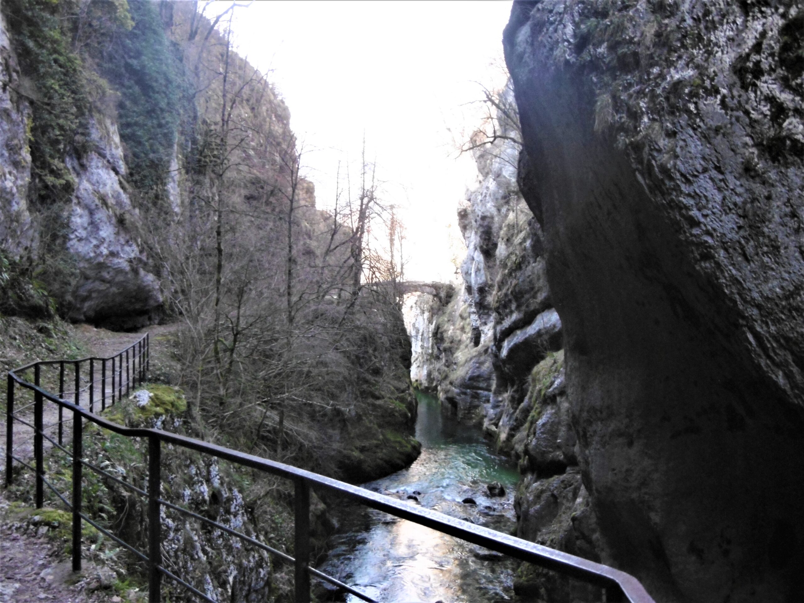Pont Saint-Martin bridge over the Guiers Vif